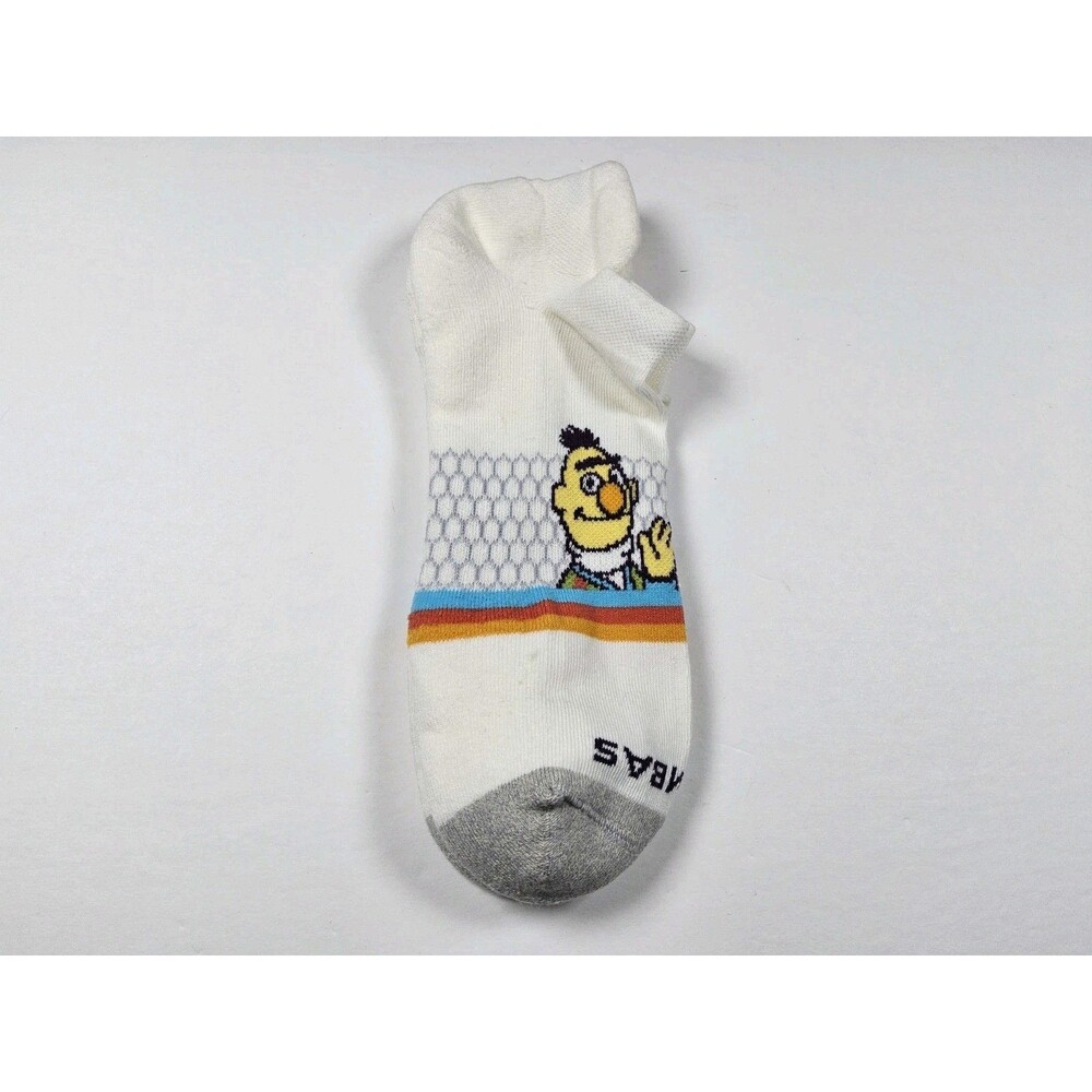 Bombas Sesame Street Burt Athletic Ankle Socks Size L